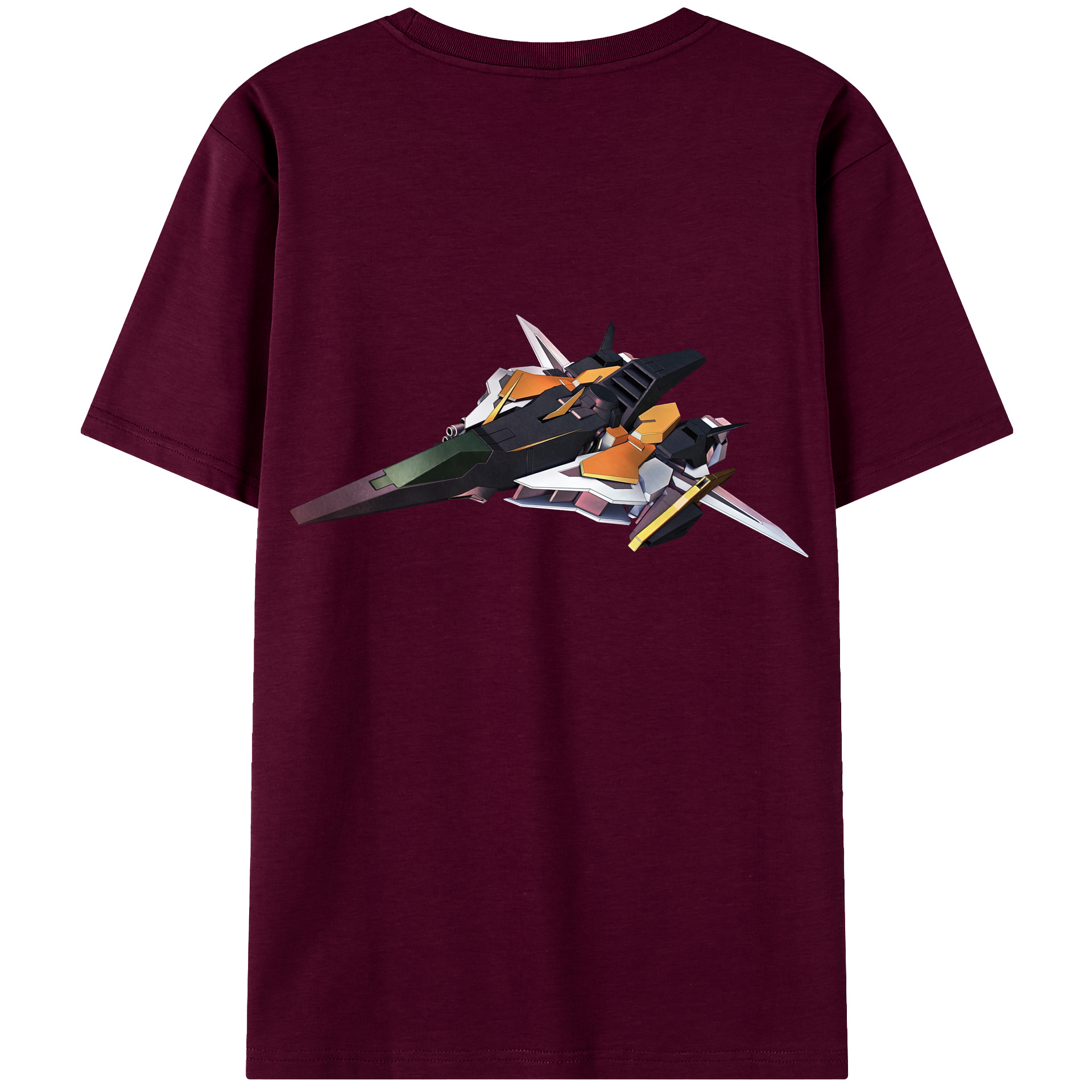 （画像用） 機動戦士ガンダム Mobile Suit Gundam レディース半袖Tシャツ(バックプリント)